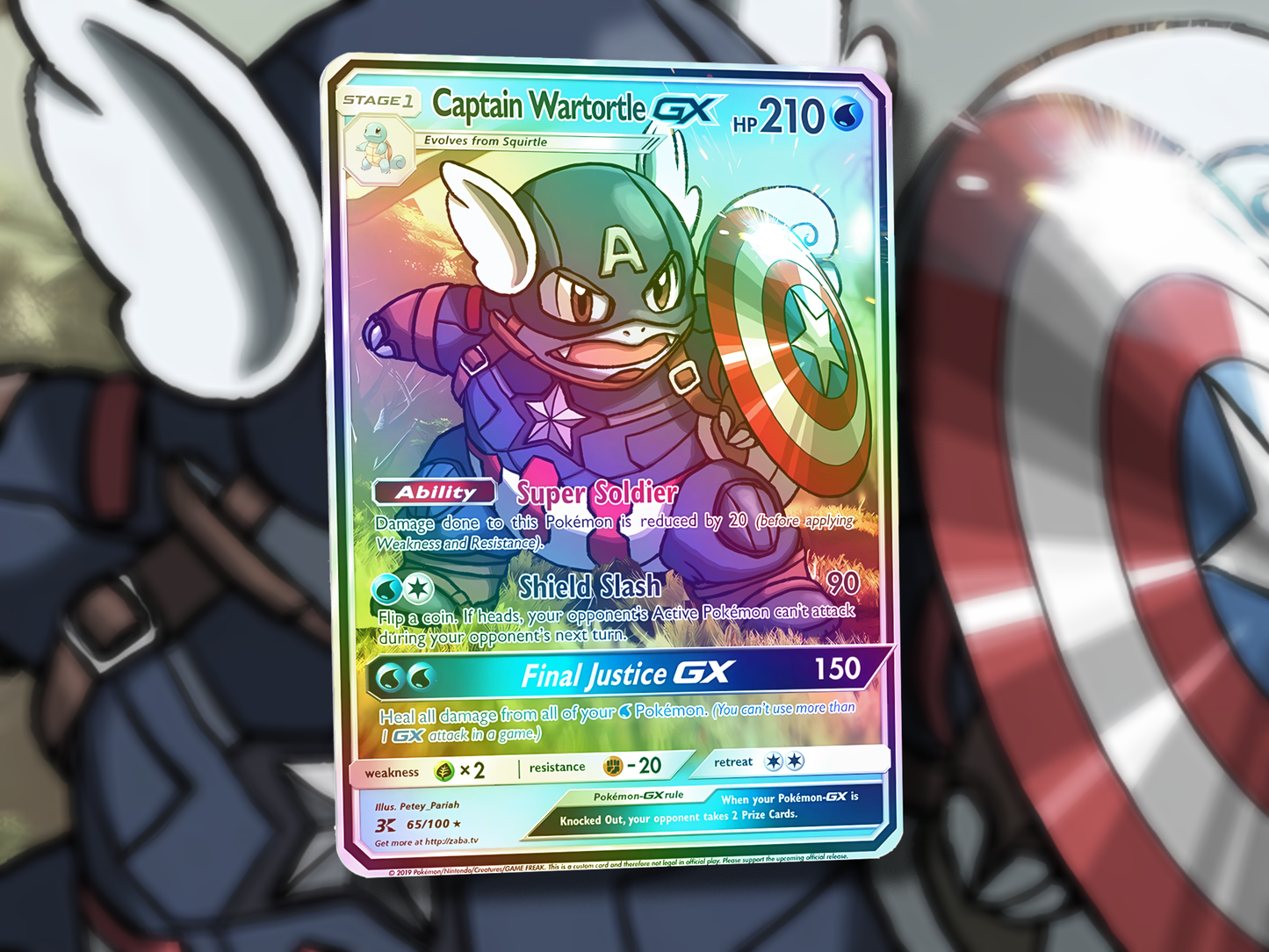 Derpy Venusaur Pokemon Card - Venusderp