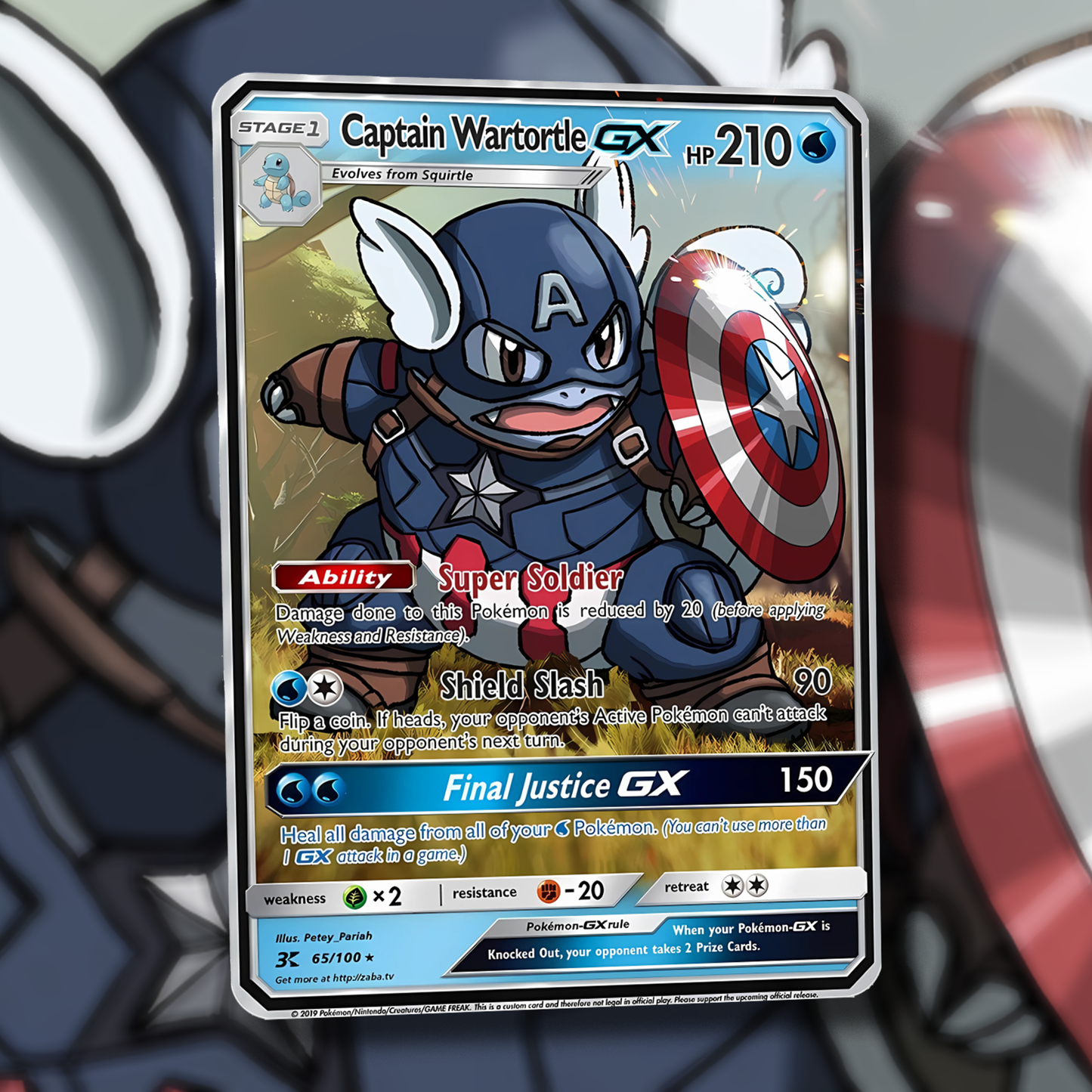 Derpy Venusaur Pokemon Card - Venusderp