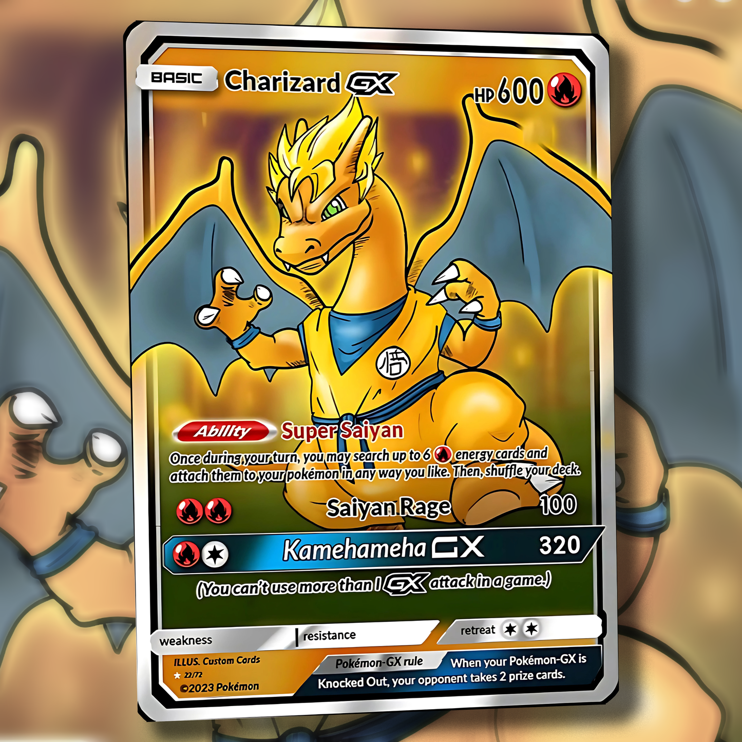 Derpy Venusaur Pokemon Card - Venusderp