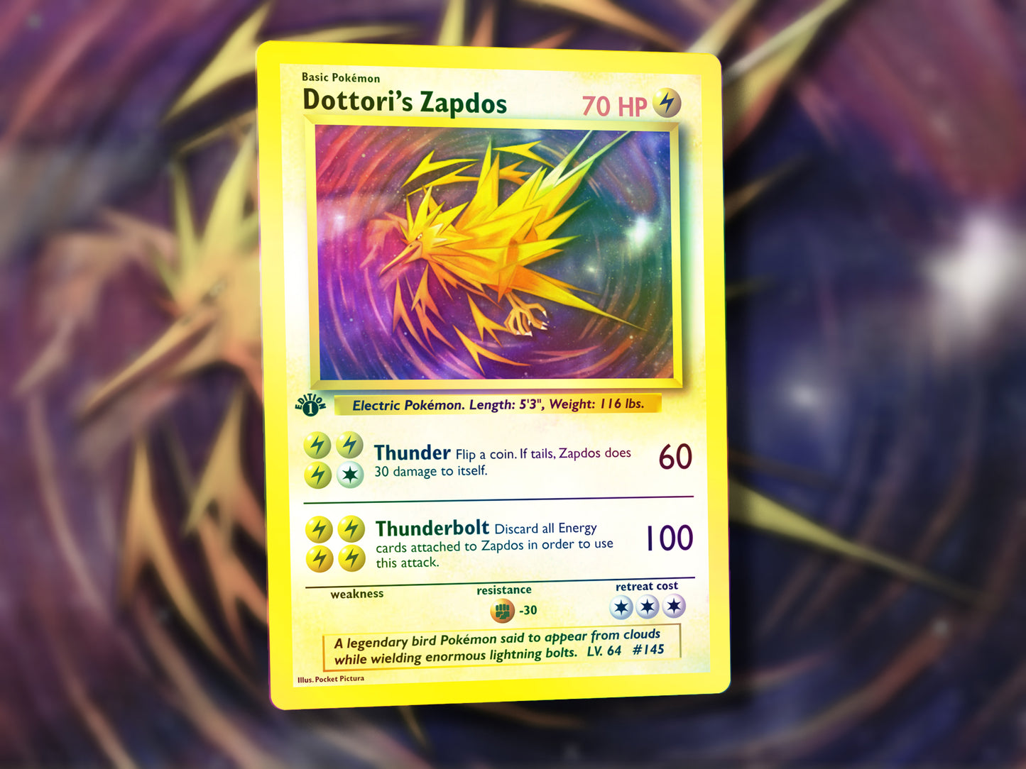 Derpy Venusaur Pokemon Card - Venusderp