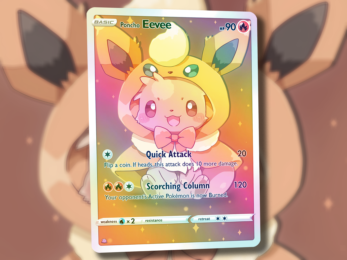 Derpy Venusaur Pokemon Card - Venusderp