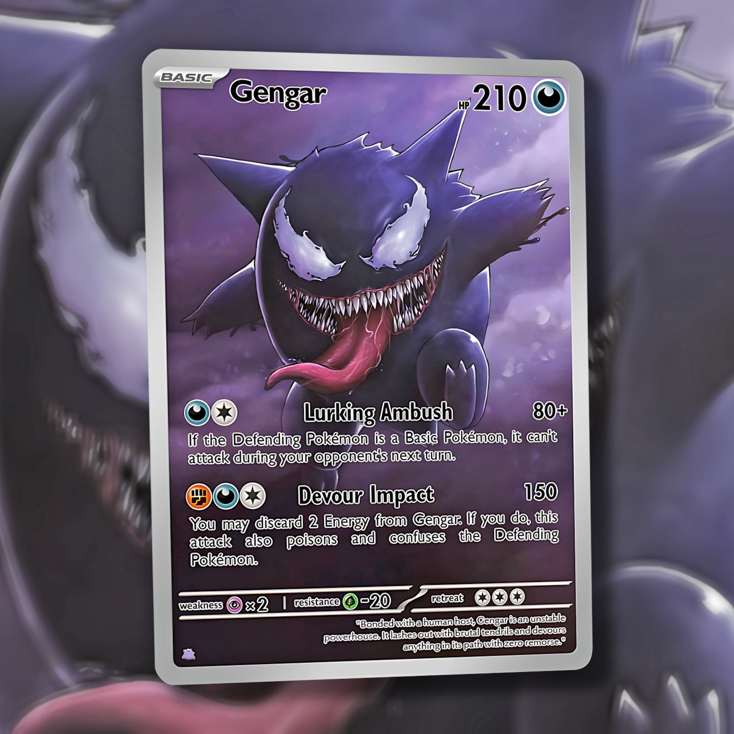 Derpy Venusaur Pokemon Card - Venusderp