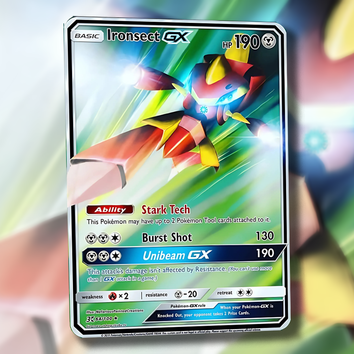 Derpy Venusaur Pokemon Card - Venusderp