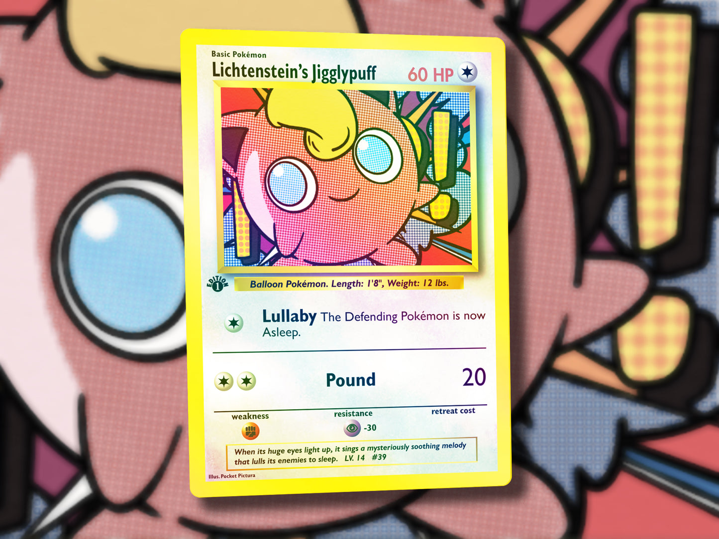 Derpy Venusaur Pokemon Card - Venusderp