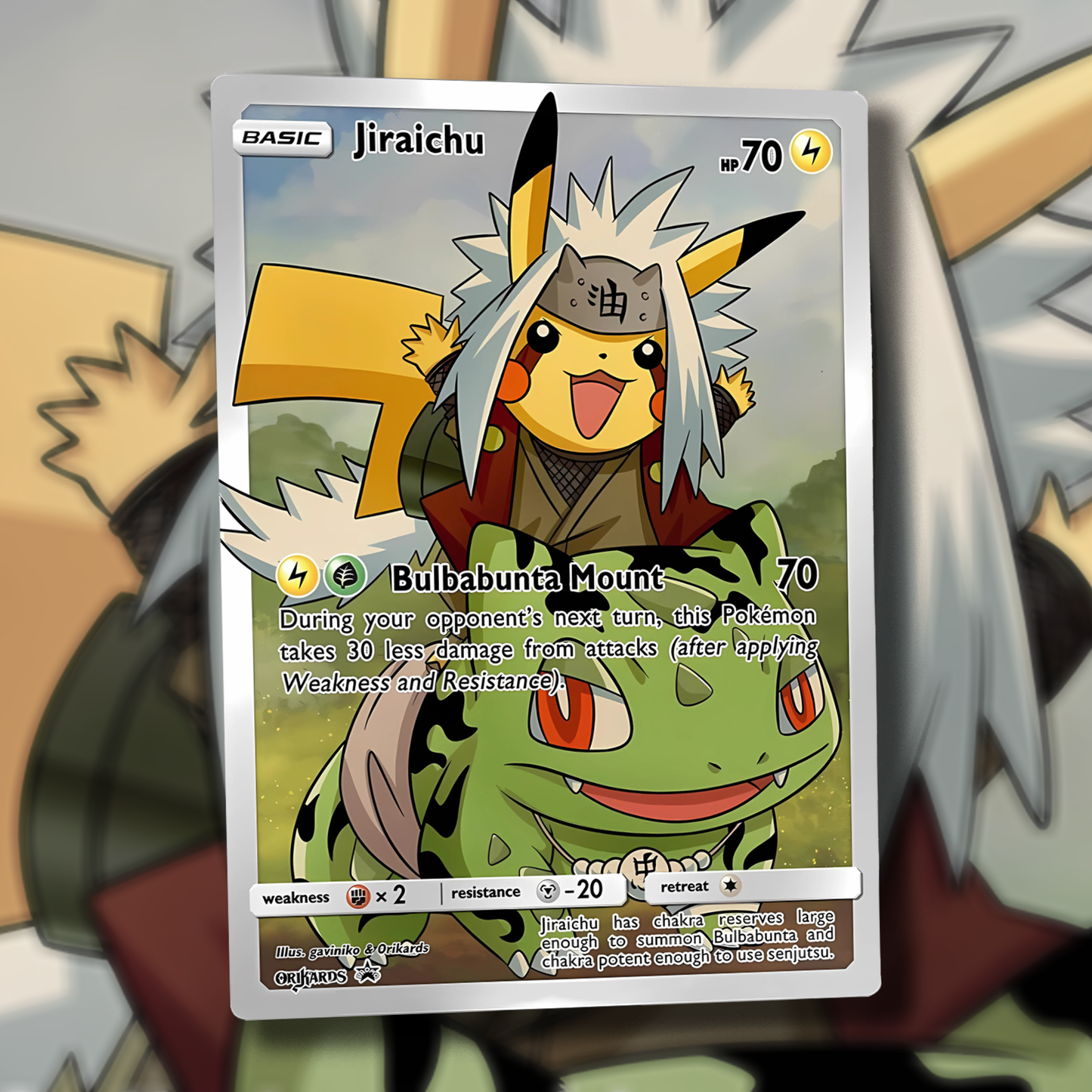 Derpy Venusaur Pokemon Card - Venusderp