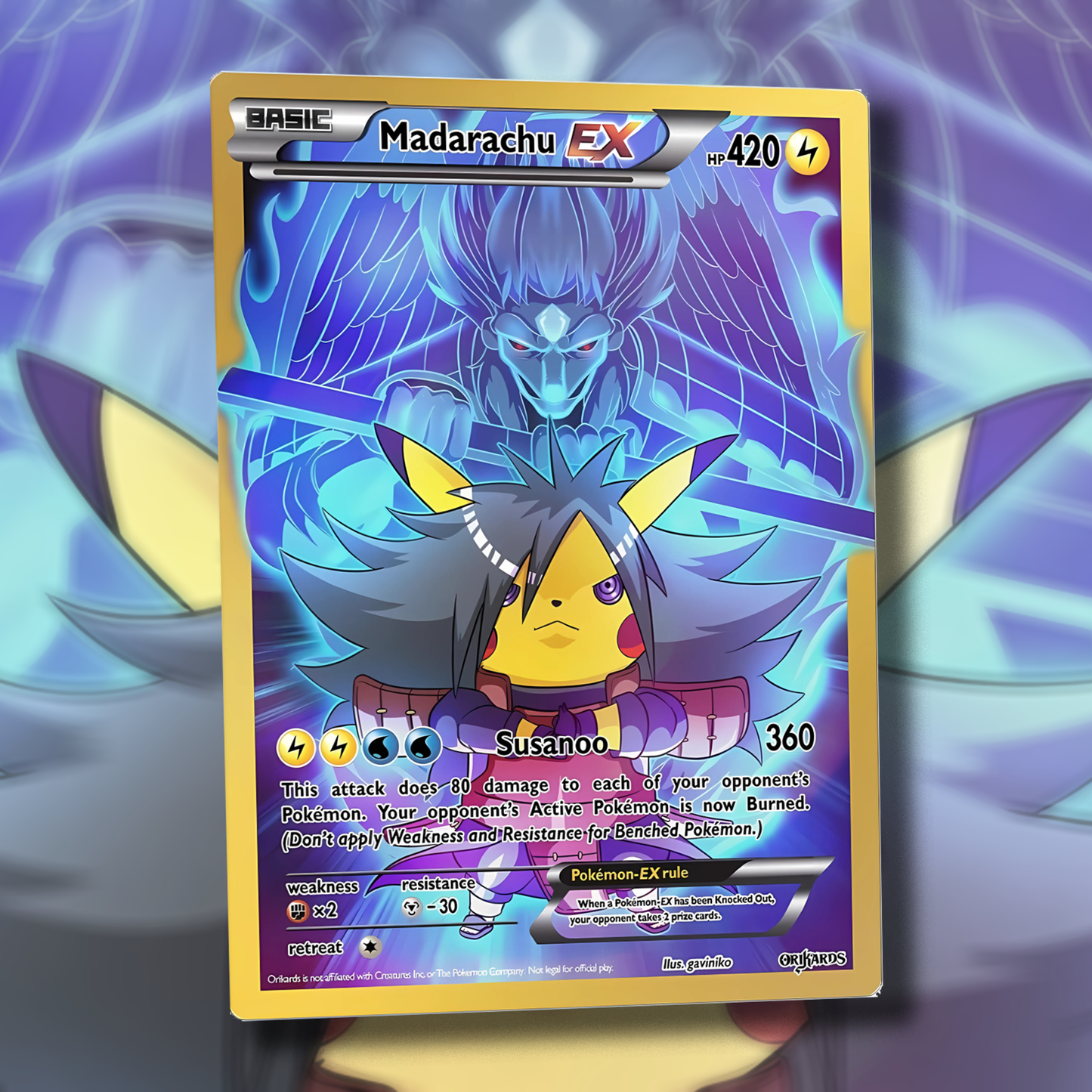 Derpy Venusaur Pokemon Card - Venusderp