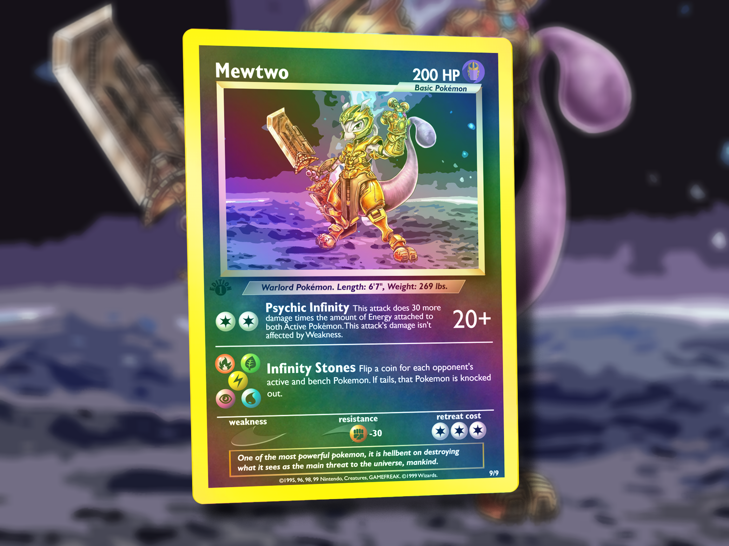 Derpy Venusaur Pokemon Card - Venusderp