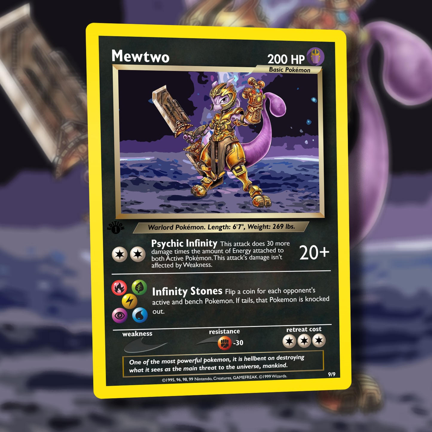 Derpy Venusaur Pokemon Card - Venusderp
