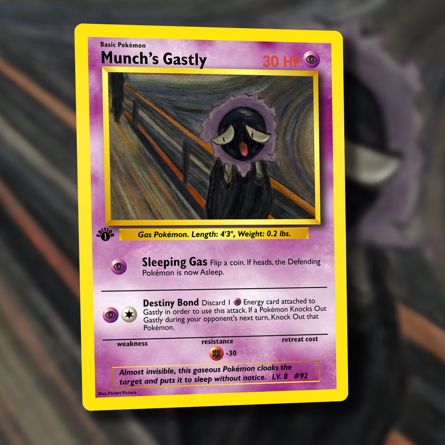 Derpy Venusaur Pokemon Card - Venusderp