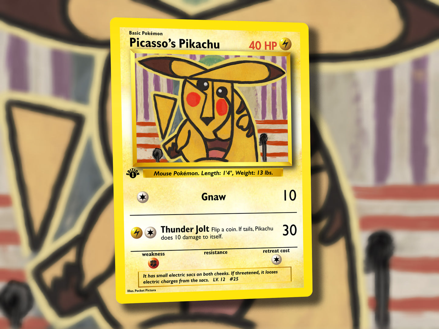 Derpy Venusaur Pokemon Card - Venusderp