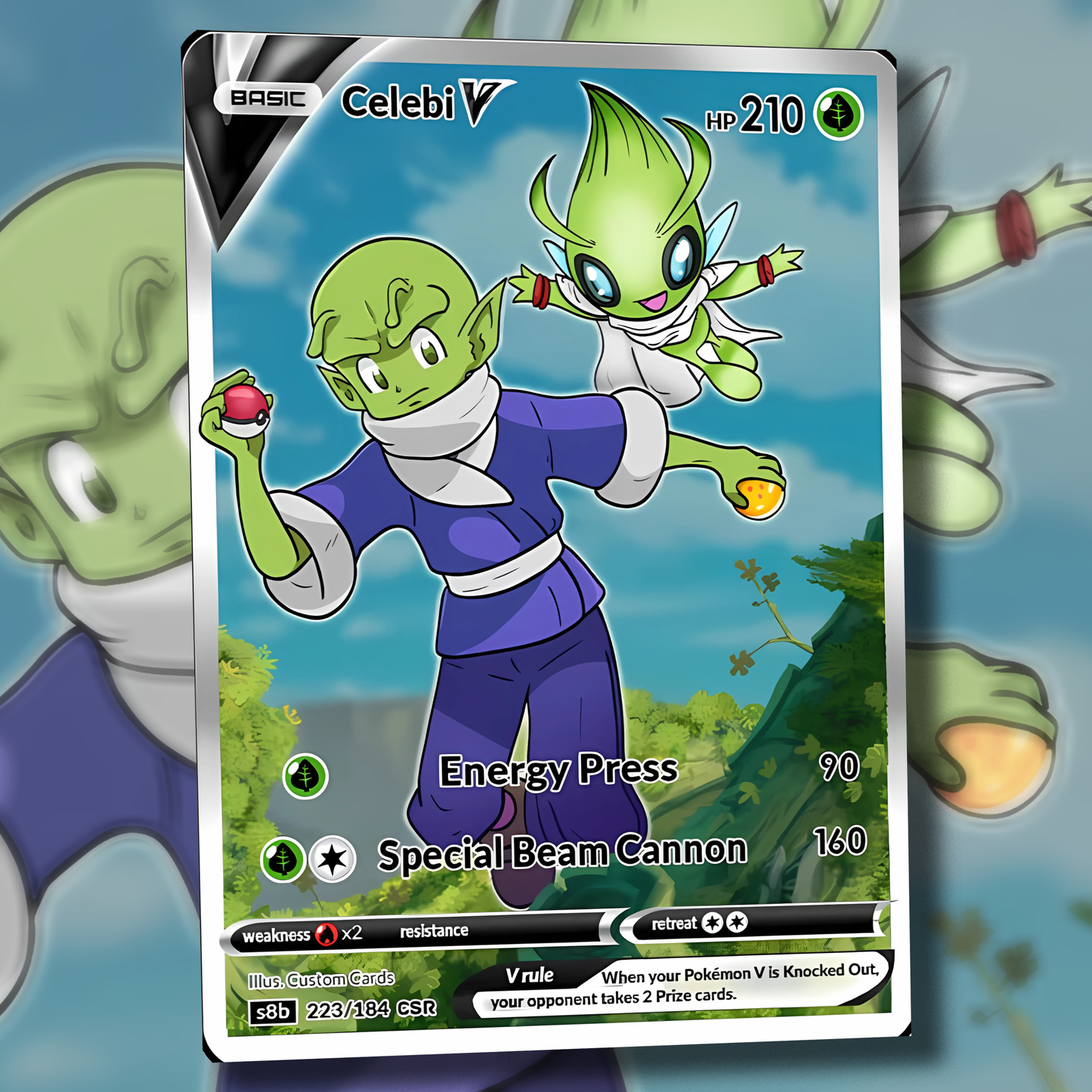 Derpy Venusaur Pokemon Card - Venusderp