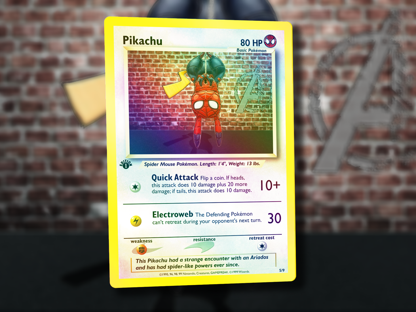 Derpy Venusaur Pokemon Card - Venusderp