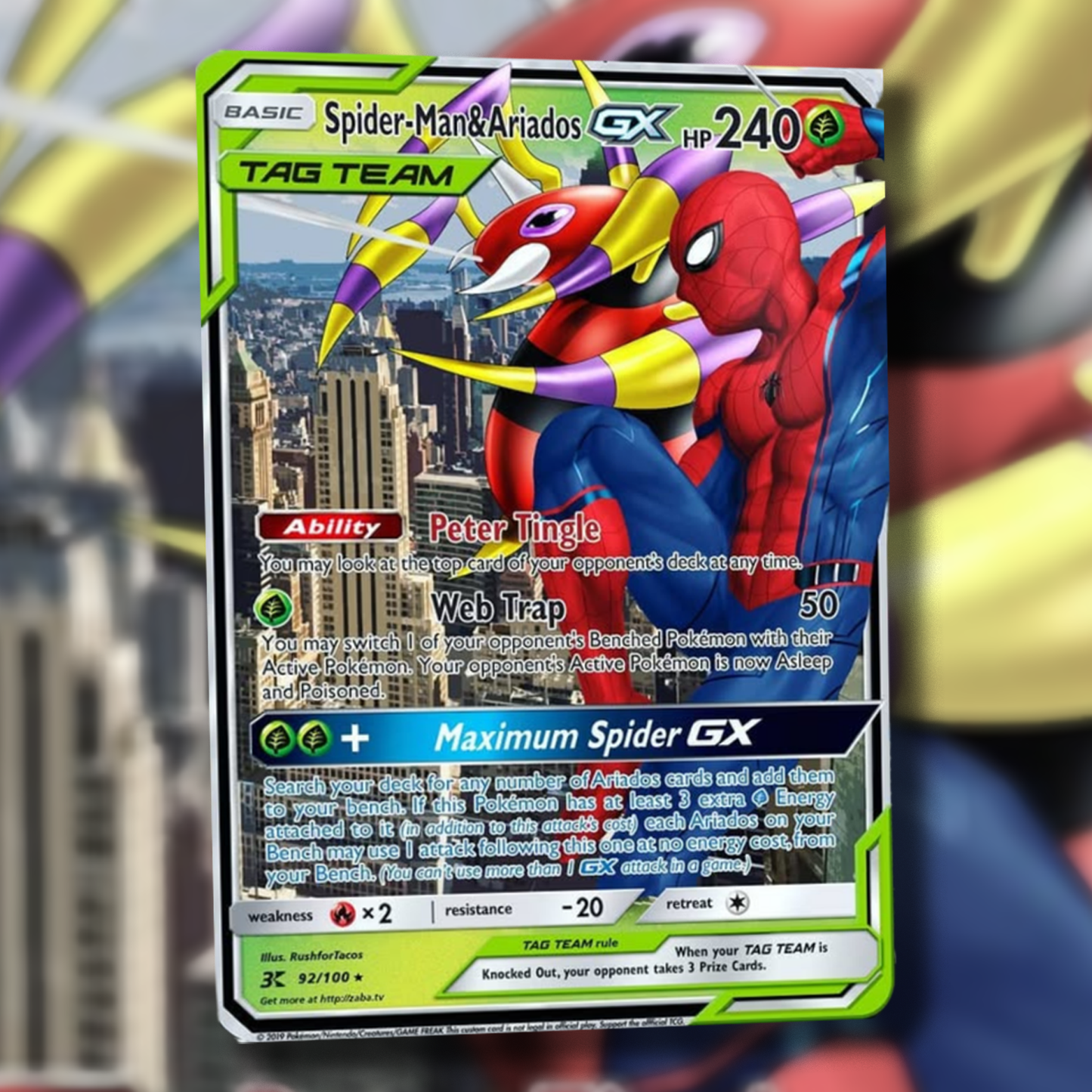 Derpy Venusaur Pokemon Card - Venusderp