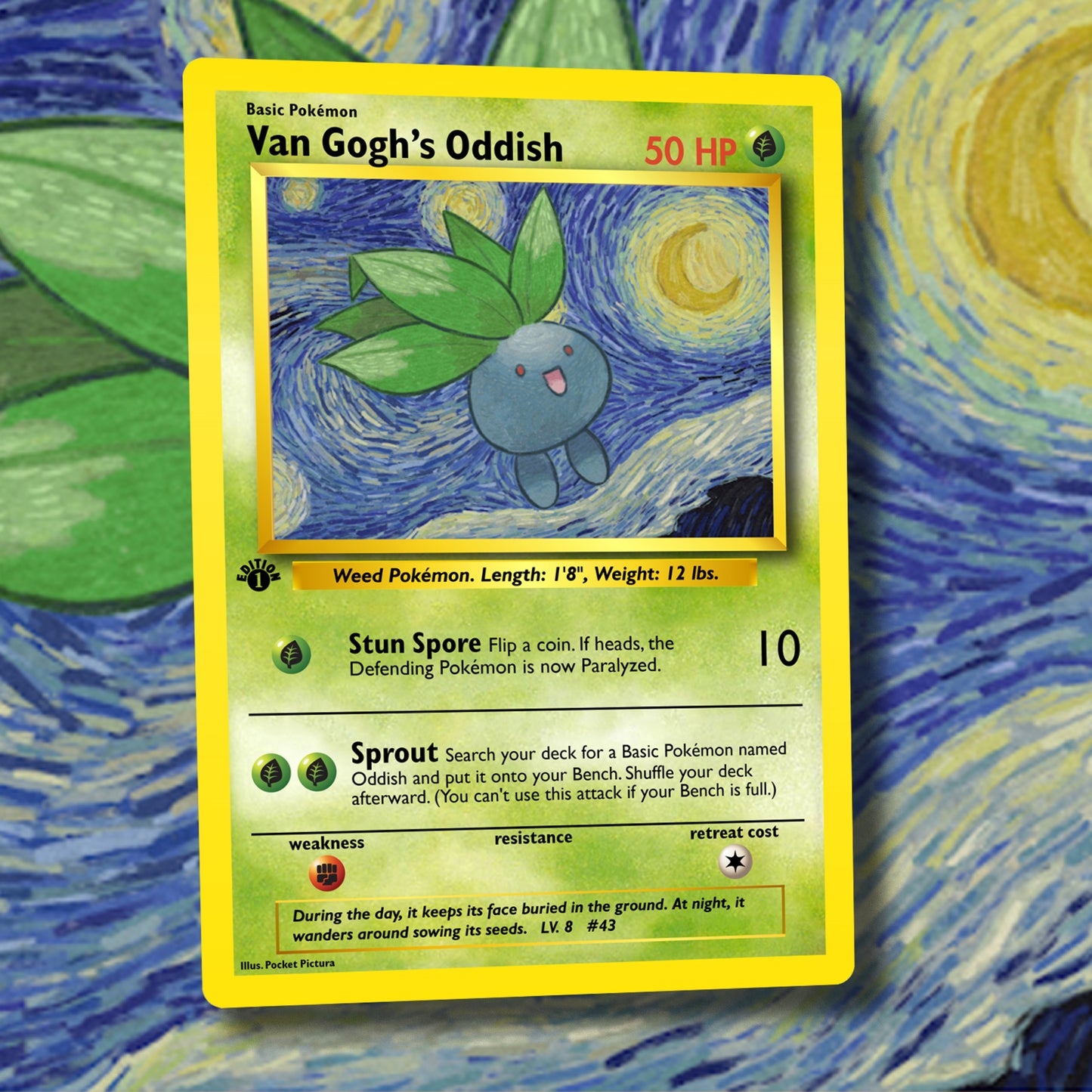 Derpy Venusaur Pokemon Card - Venusderp