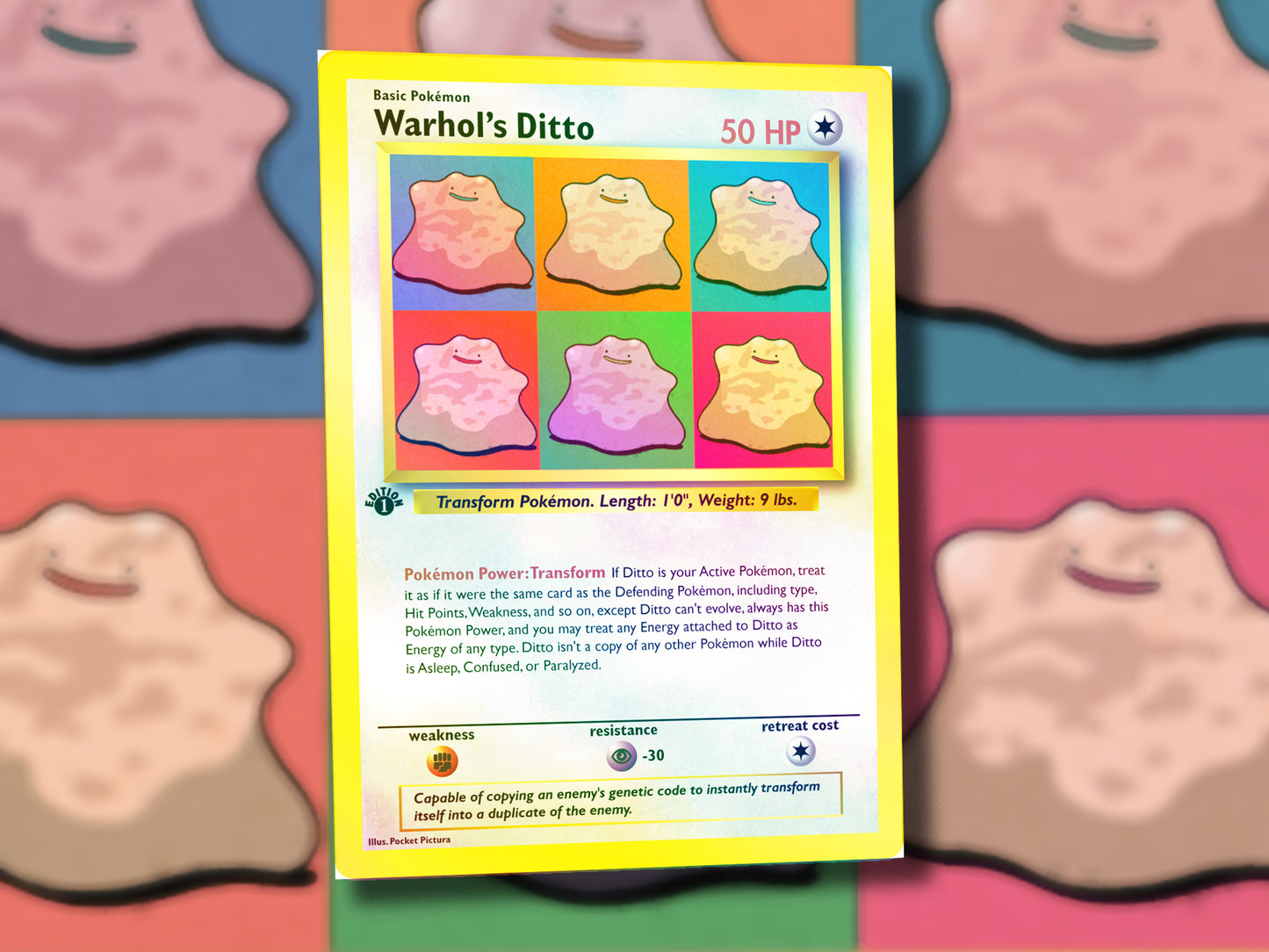 Derpy Venusaur Pokemon Card - Venusderp