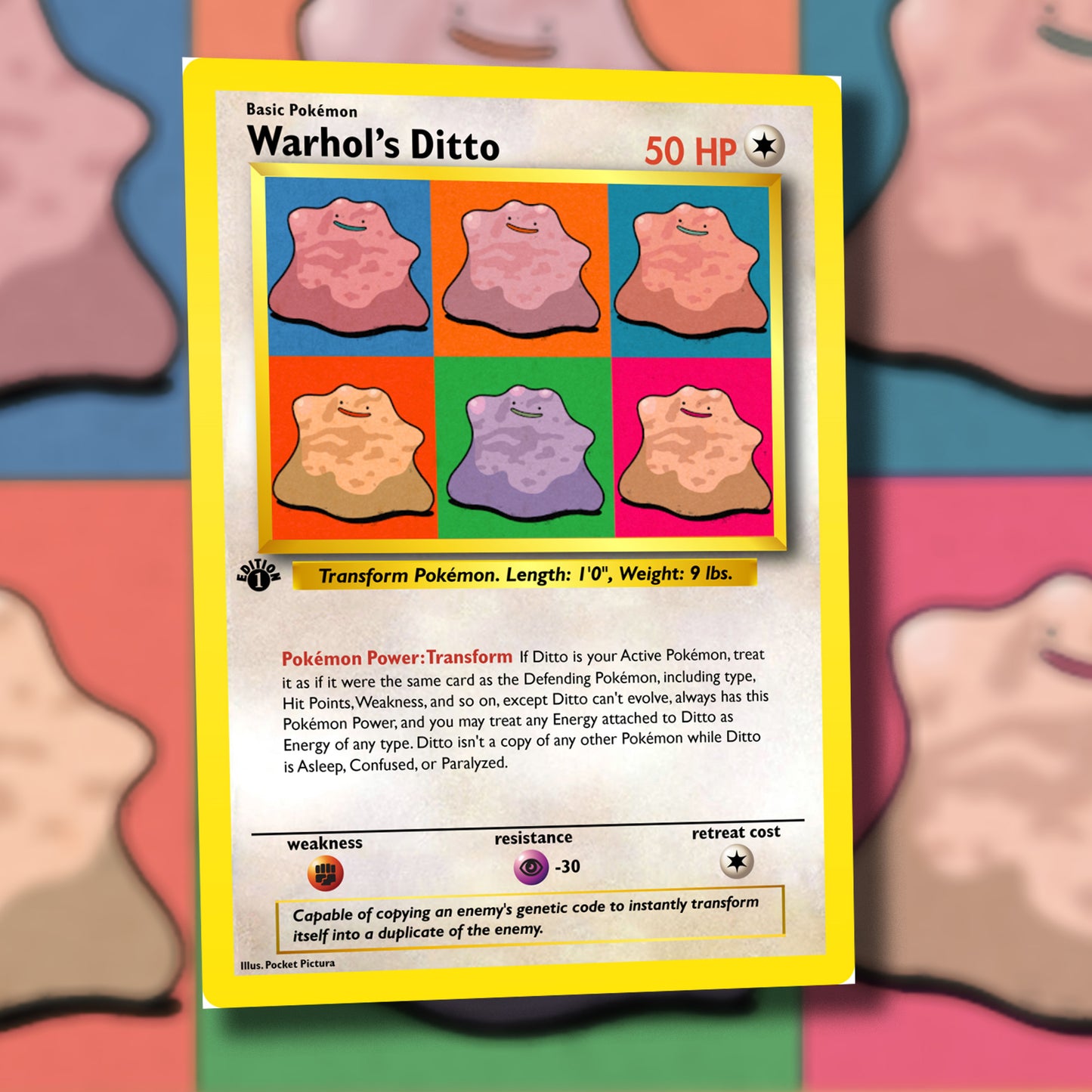 Derpy Venusaur Pokemon Card - Venusderp