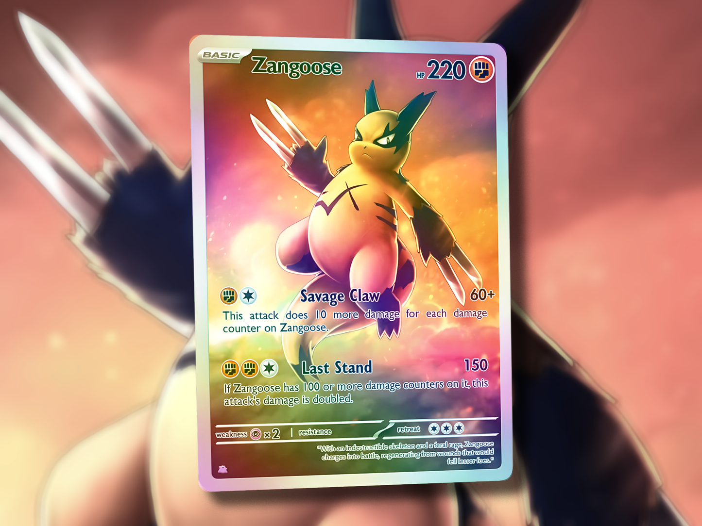 Derpy Venusaur Pokemon Card - Venusderp