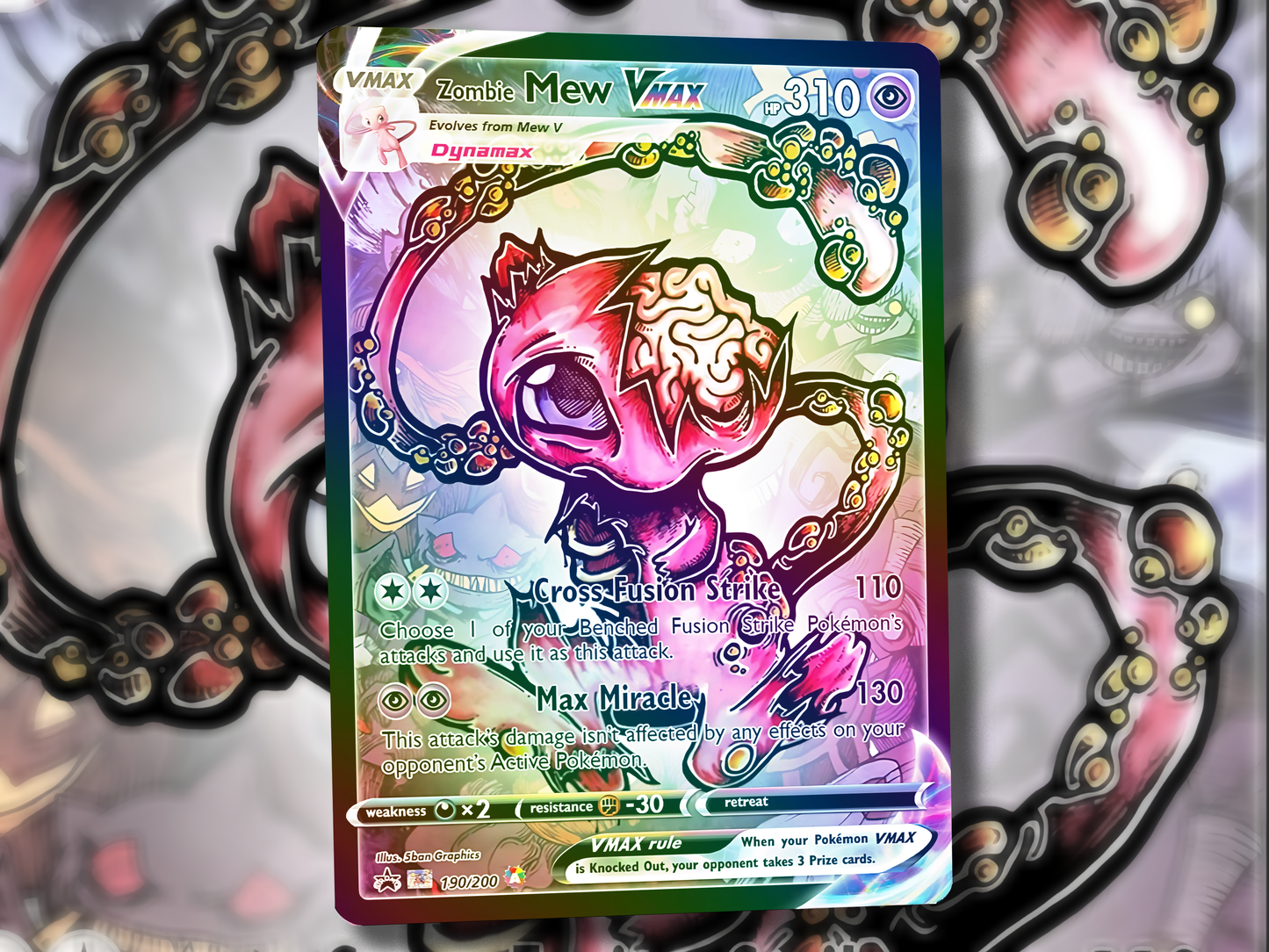 Derpy Venusaur Pokemon Card - Venusderp