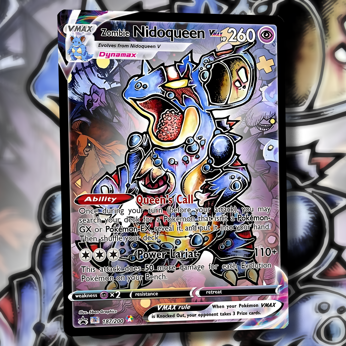 Derpy Venusaur Pokemon Card - Venusderp