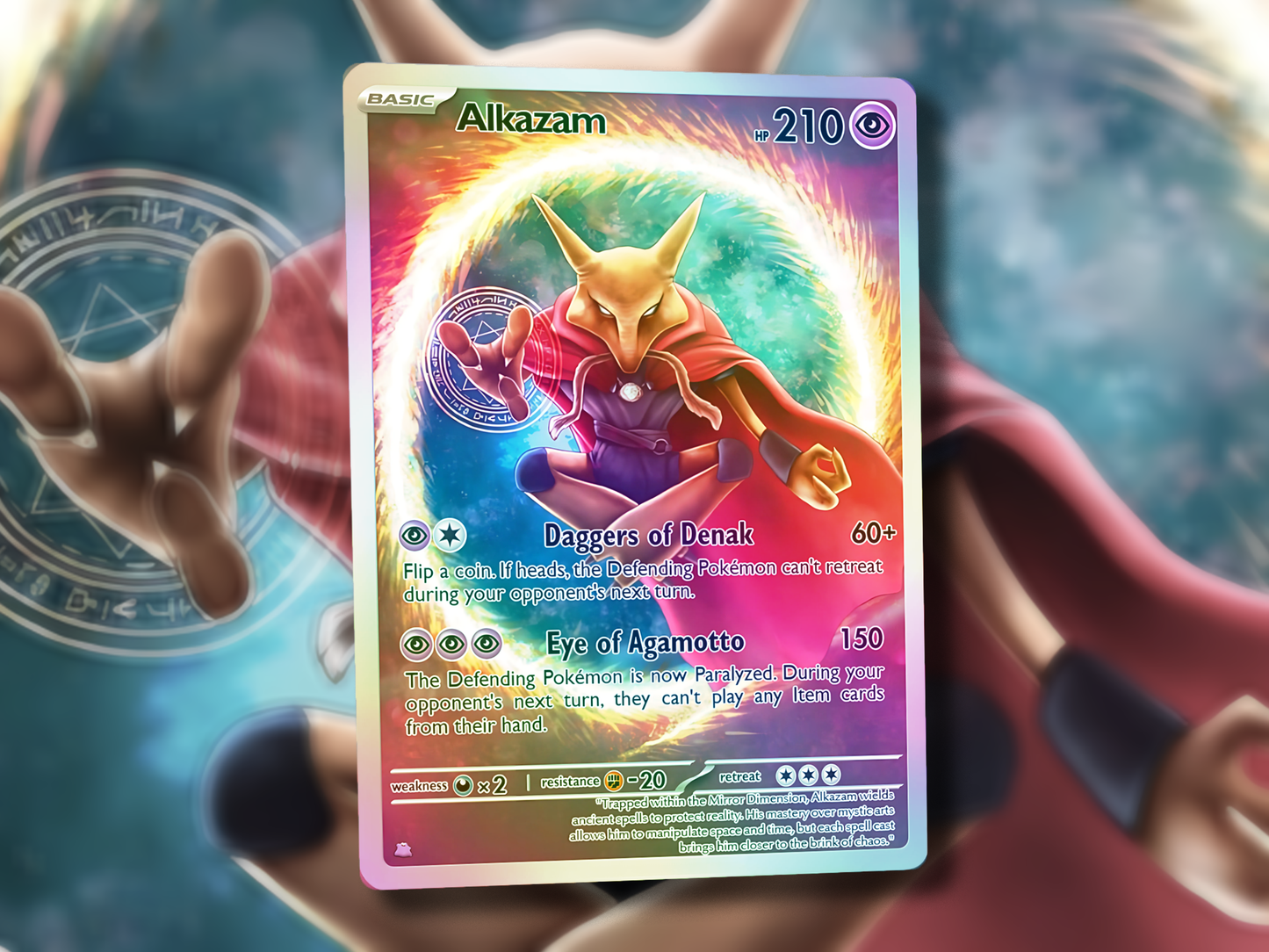 Derpy Venusaur Pokemon Card - Venusderp
