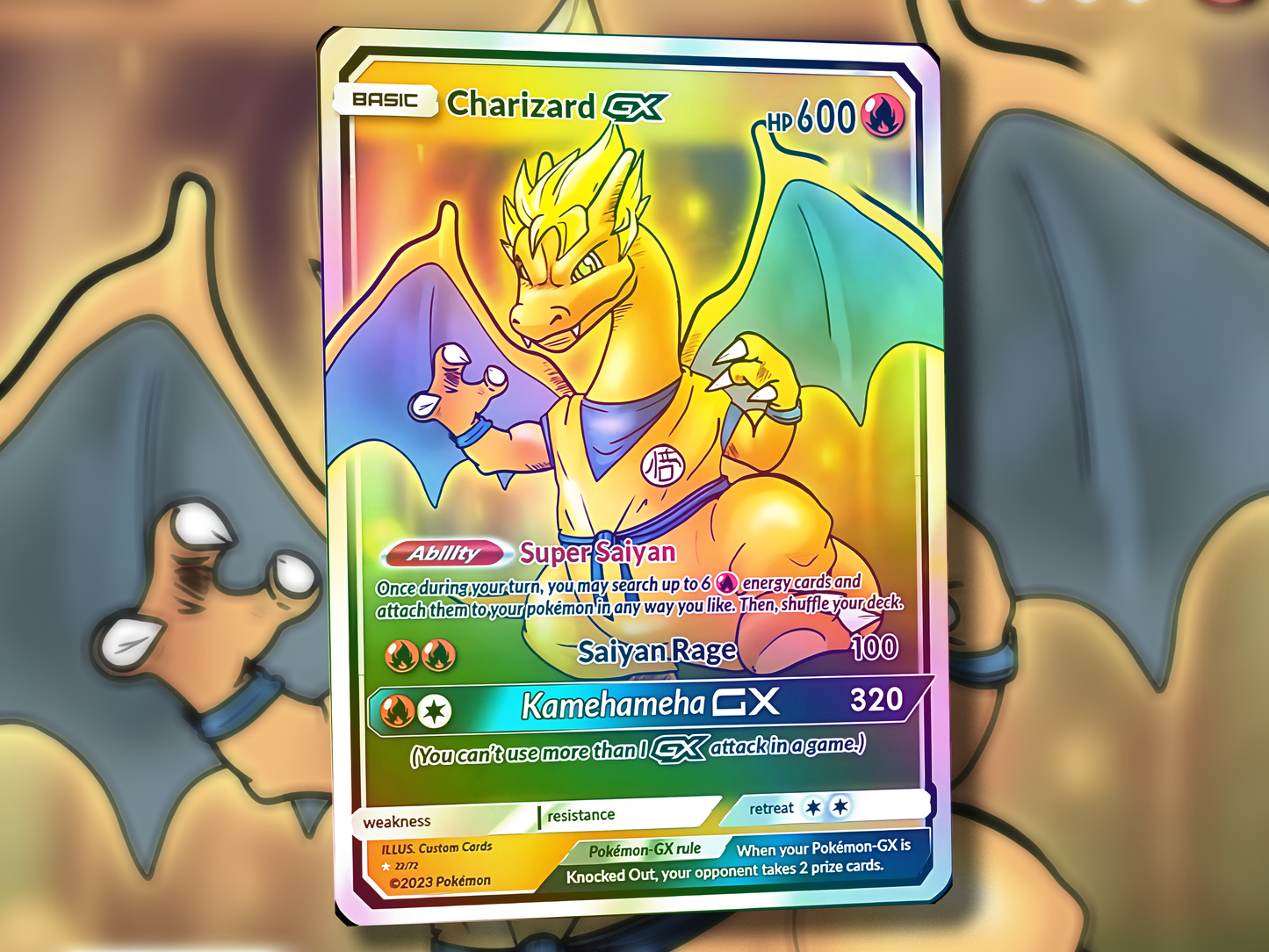 Derpy Venusaur Pokemon Card - Venusderp