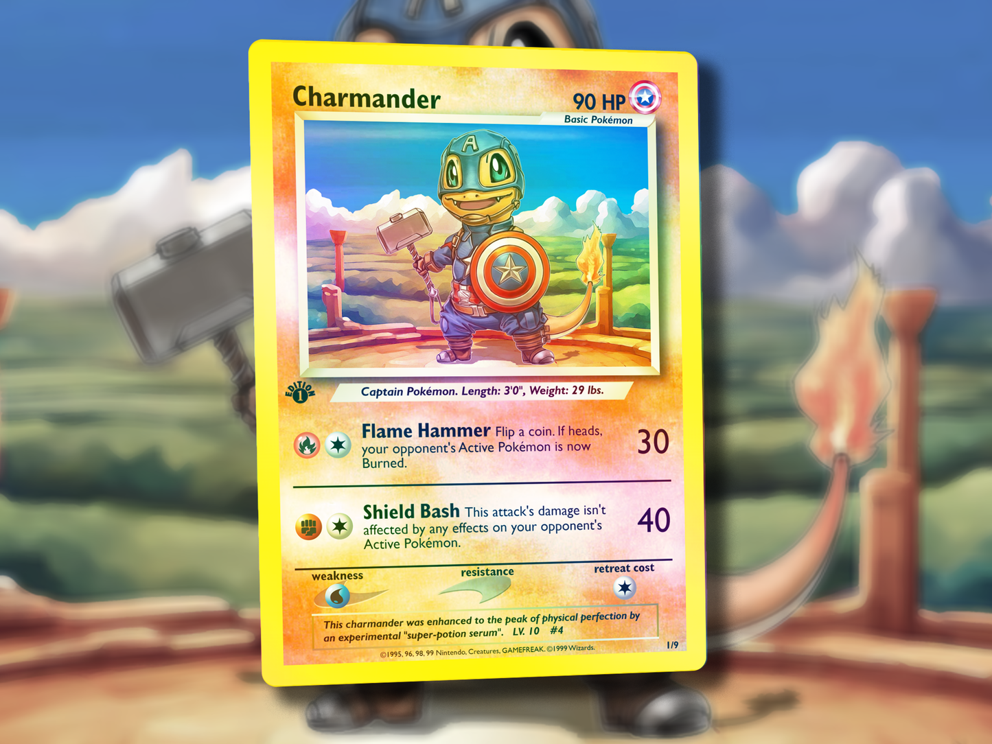 Derpy Venusaur Pokemon Card - Venusderp