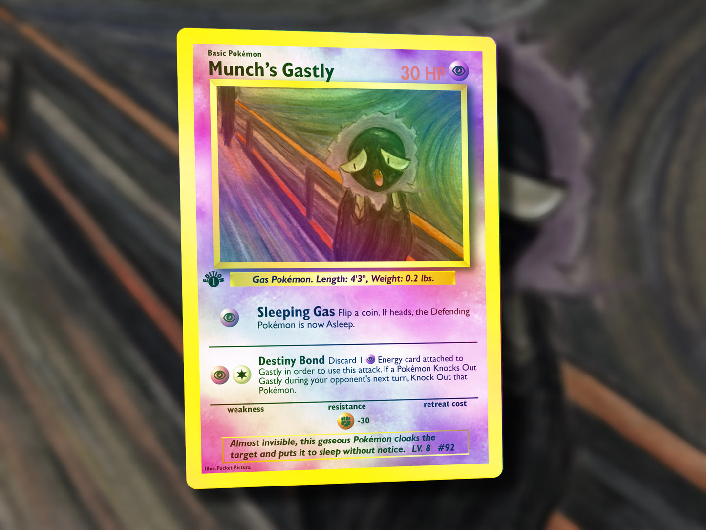 Derpy Venusaur Pokemon Card - Venusderp