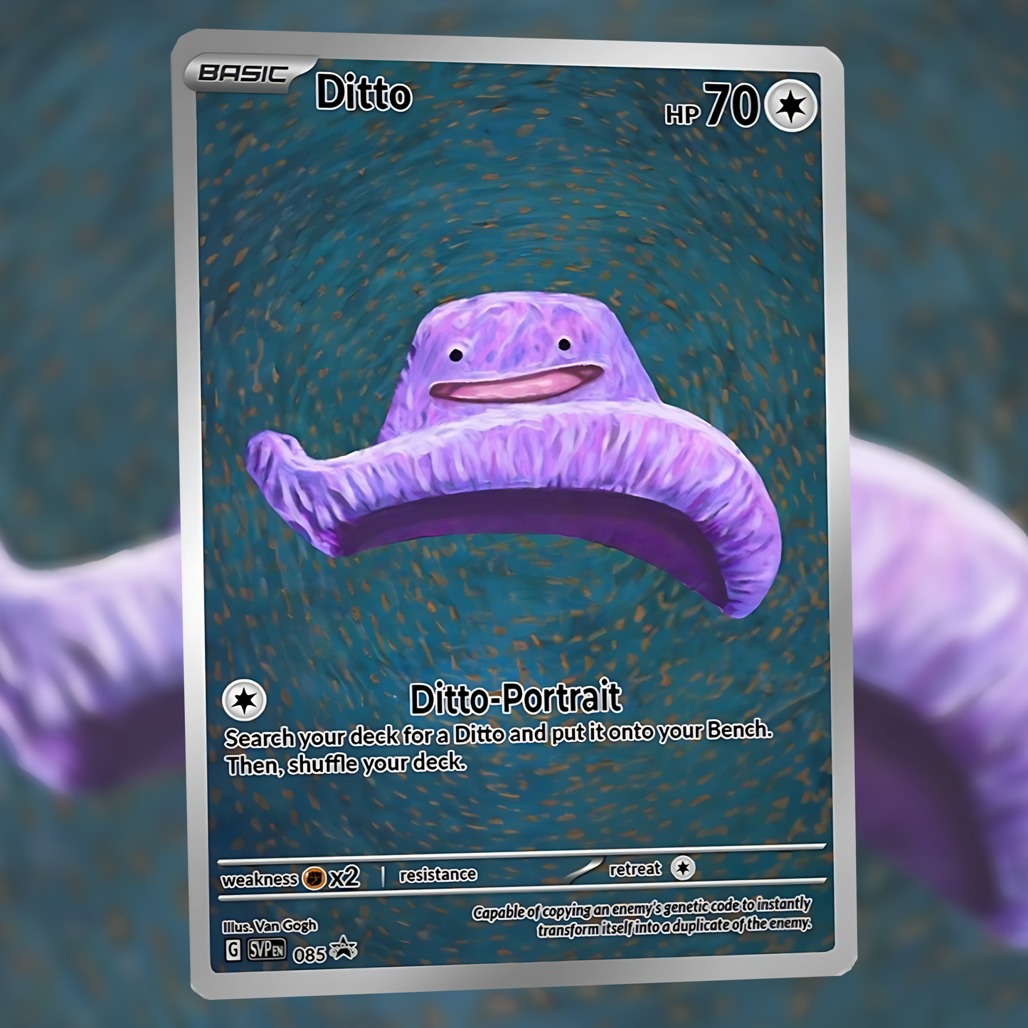 Derpy Venusaur Pokemon Card - Venusderp
