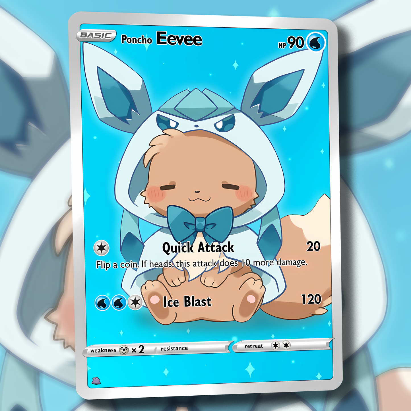 Derpy Venusaur Pokemon Card - Venusderp