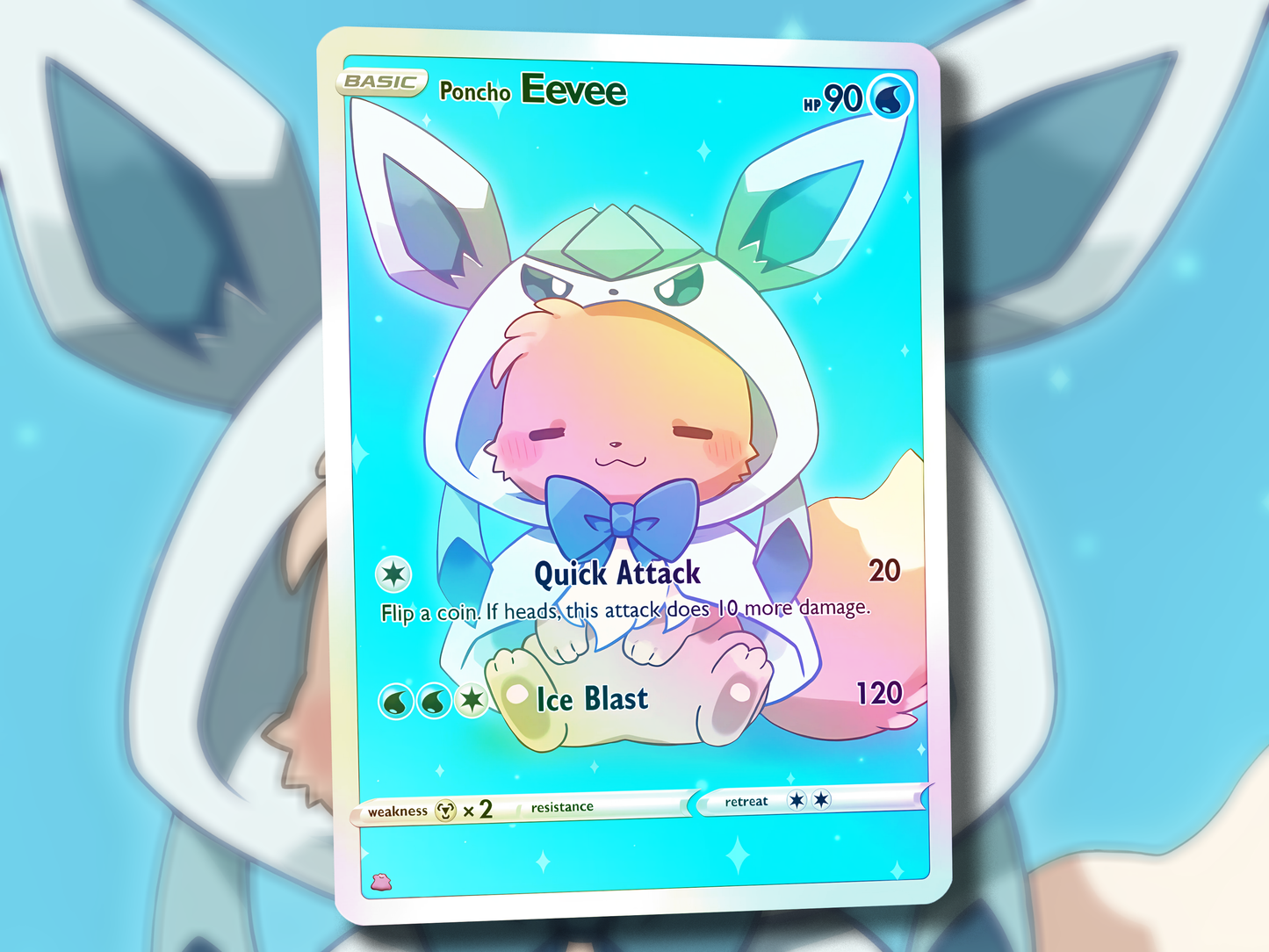 Derpy Venusaur Pokemon Card - Venusderp