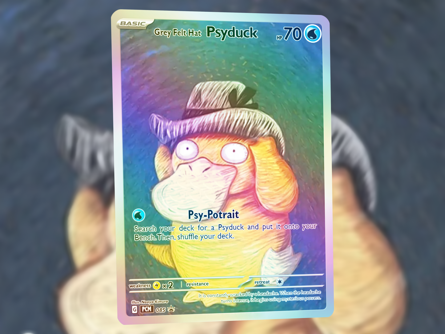 Derpy Venusaur Pokemon Card - Venusderp