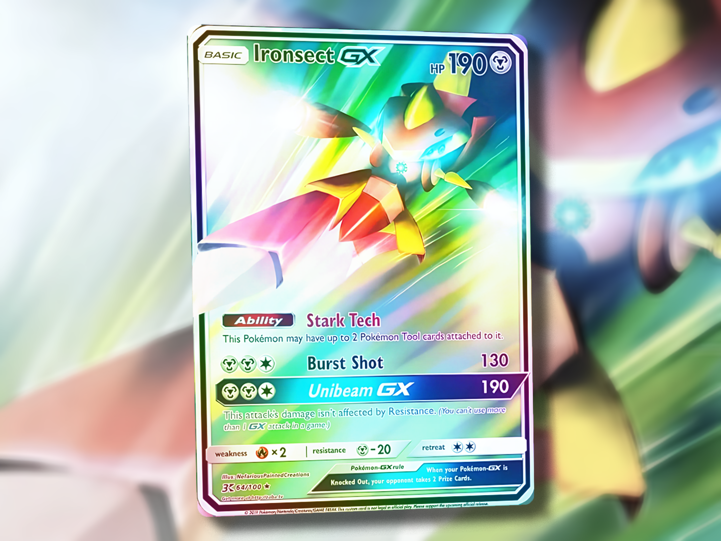 Derpy Venusaur Pokemon Card - Venusderp