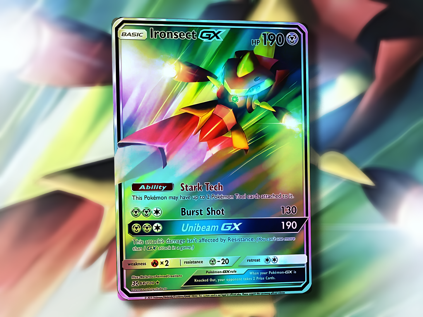 Derpy Venusaur Pokemon Card - Venusderp