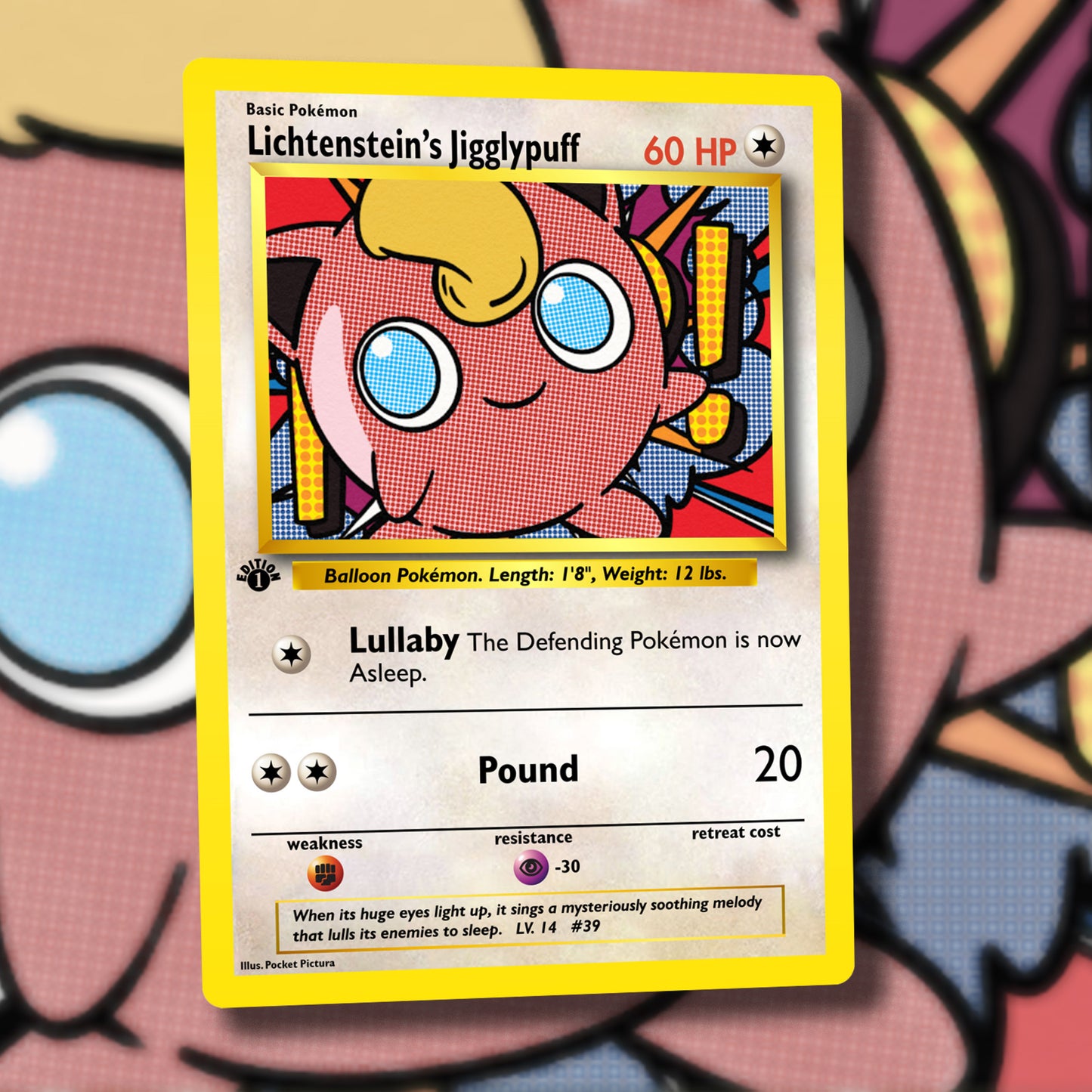 Derpy Venusaur Pokemon Card - Venusderp