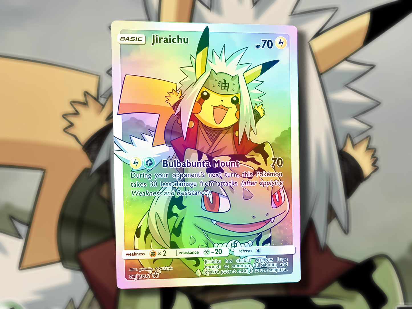 Derpy Venusaur Pokemon Card - Venusderp