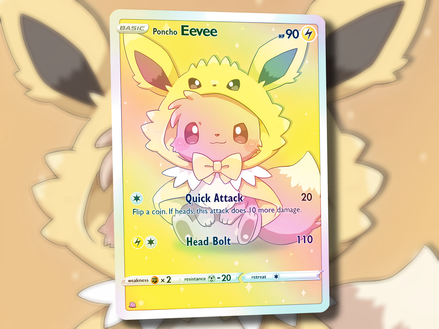 Derpy Venusaur Pokemon Card - Venusderp