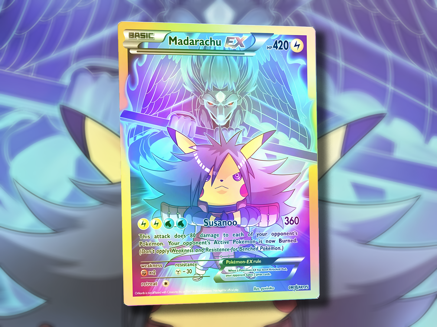 Derpy Venusaur Pokemon Card - Venusderp