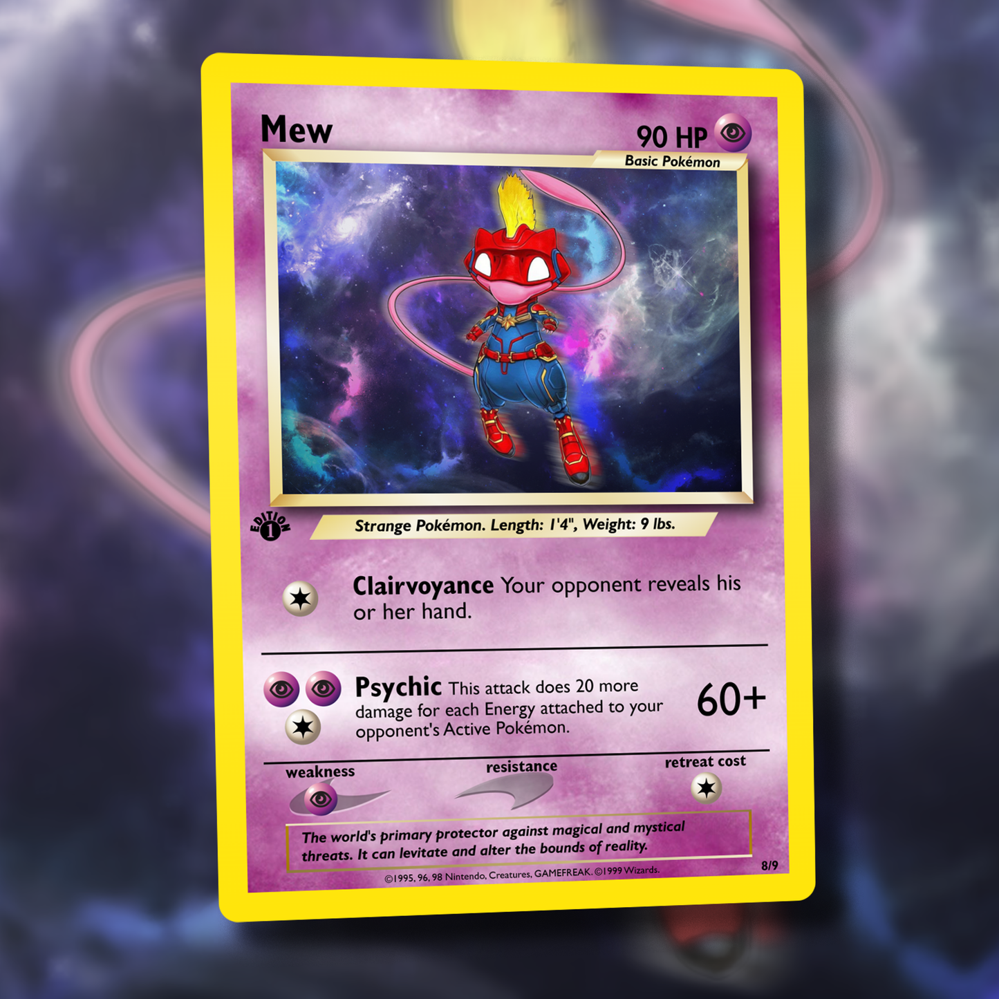 Derpy Venusaur Pokemon Card - Venusderp