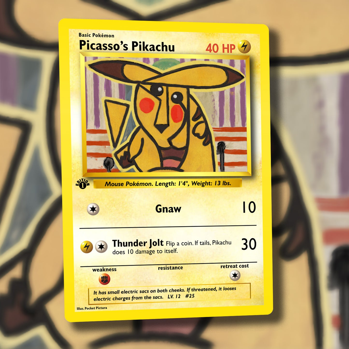 Derpy Venusaur Pokemon Card - Venusderp