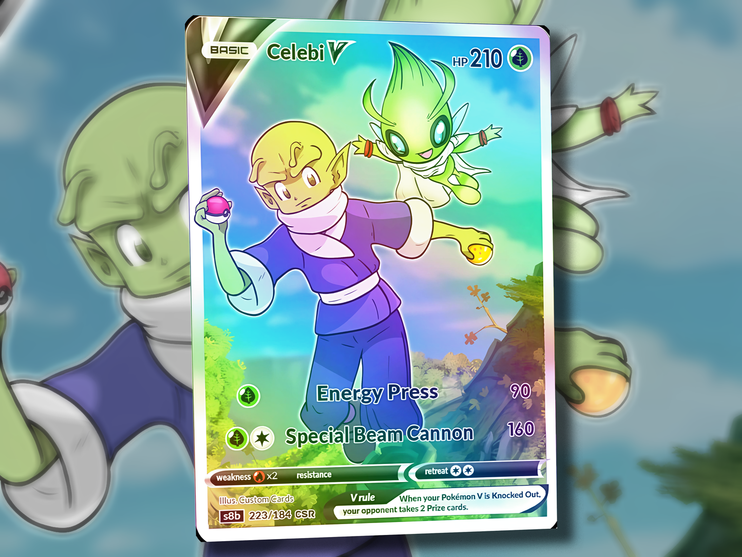 Derpy Venusaur Pokemon Card - Venusderp