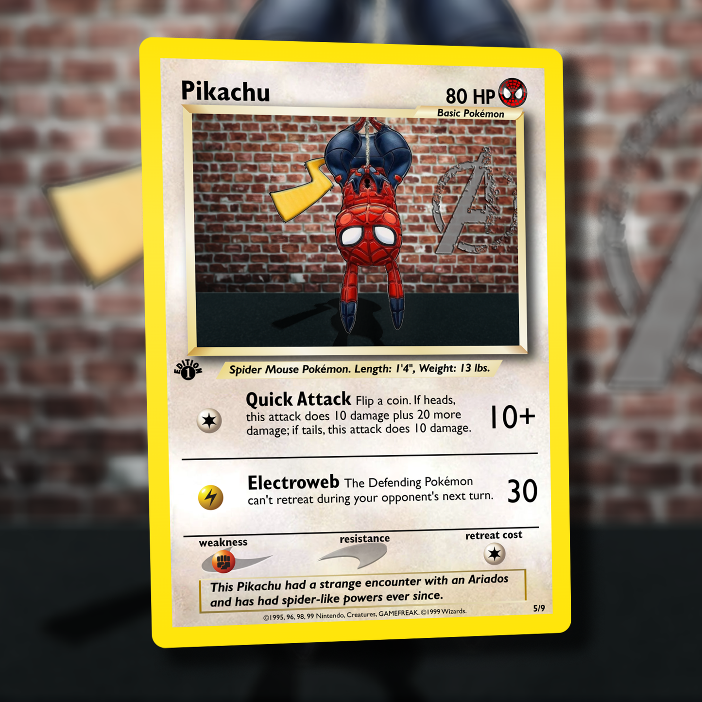 Derpy Venusaur Pokemon Card - Venusderp