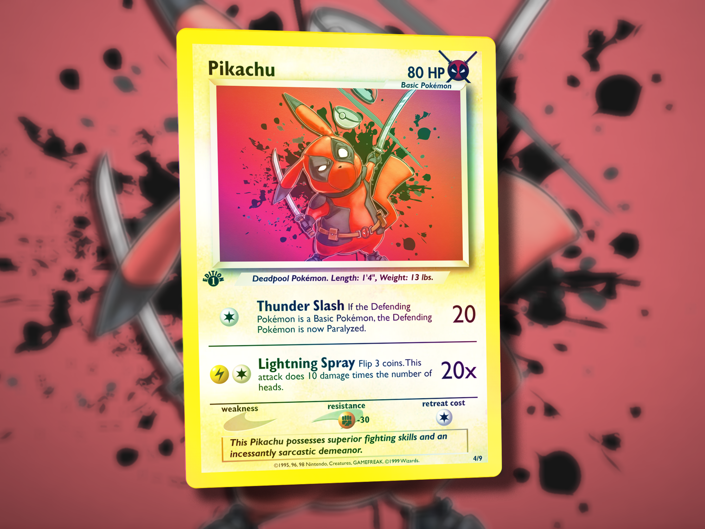 Derpy Venusaur Pokemon Card - Venusderp