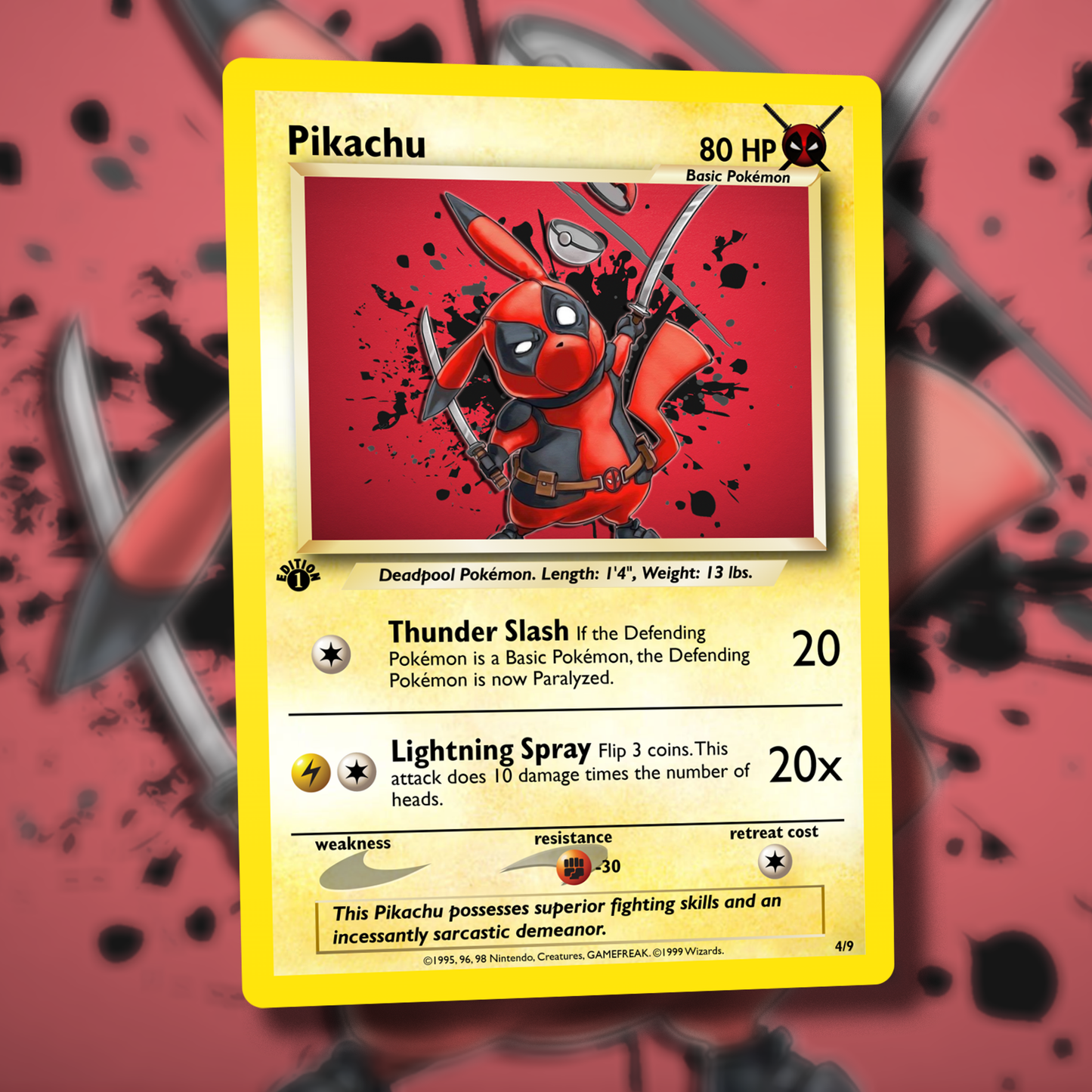 Derpy Venusaur Pokemon Card - Venusderp