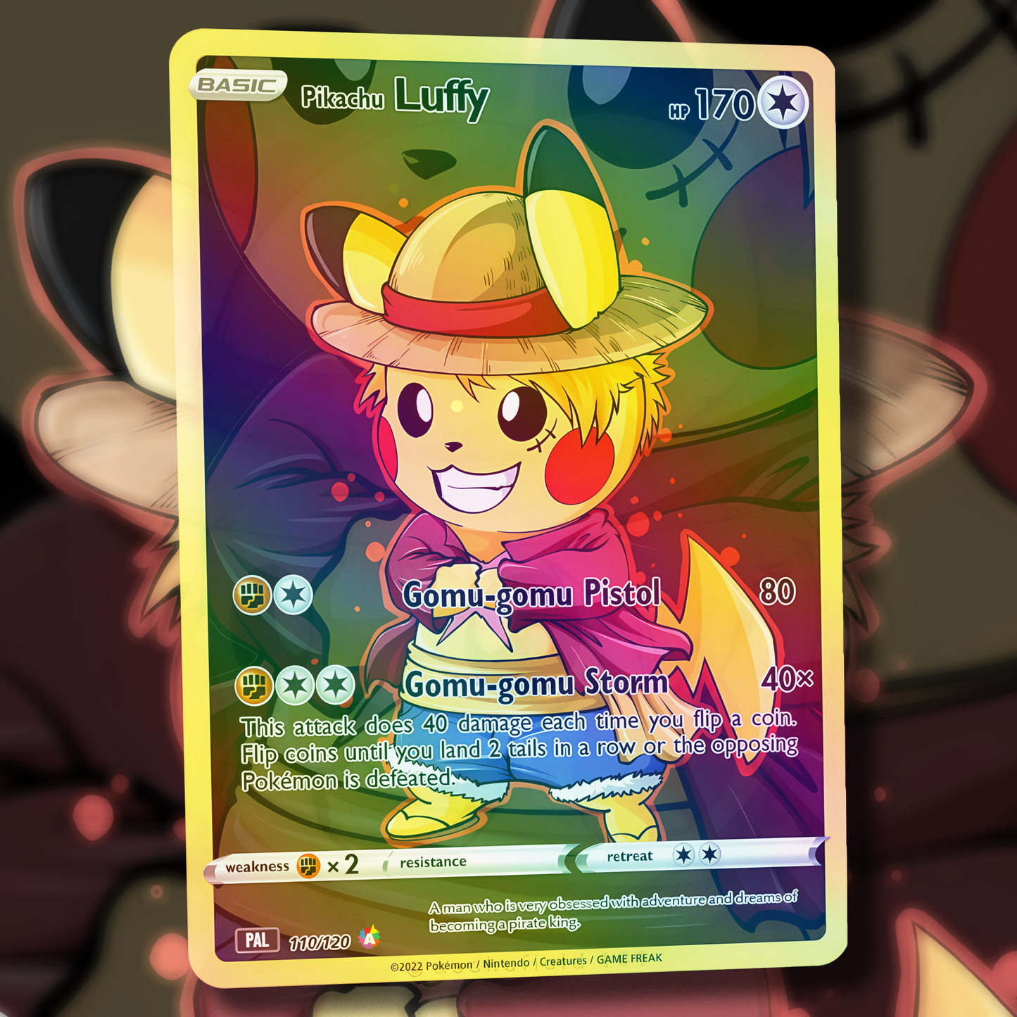 Derpy Venusaur Pokemon Card - Venusderp