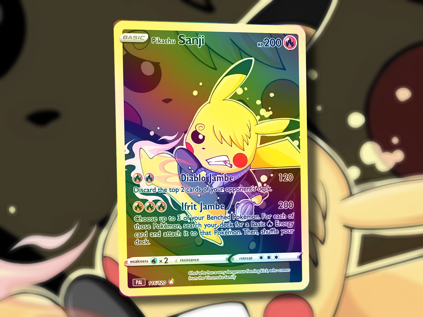 Derpy Venusaur Pokemon Card - Venusderp