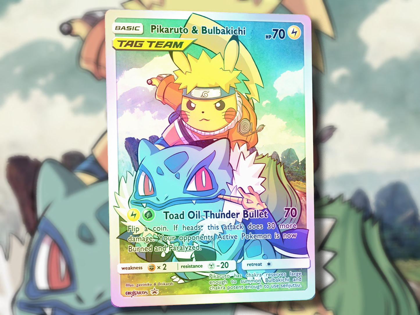 Derpy Venusaur Pokemon Card - Venusderp