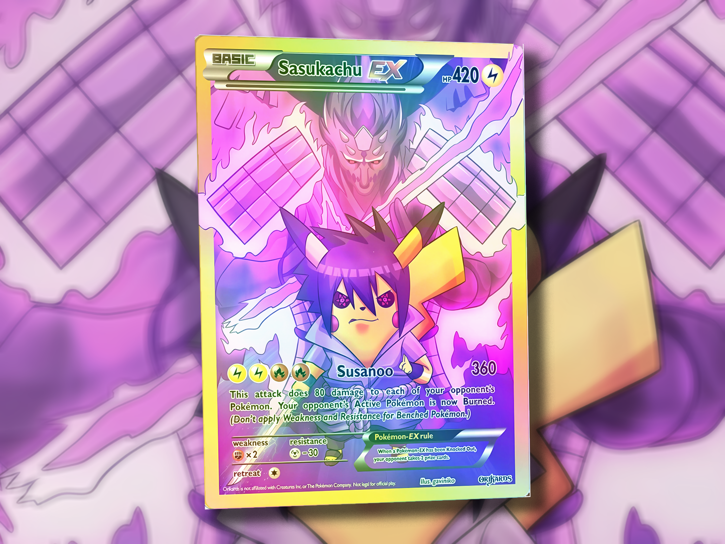 Derpy Venusaur Pokemon Card - Venusderp