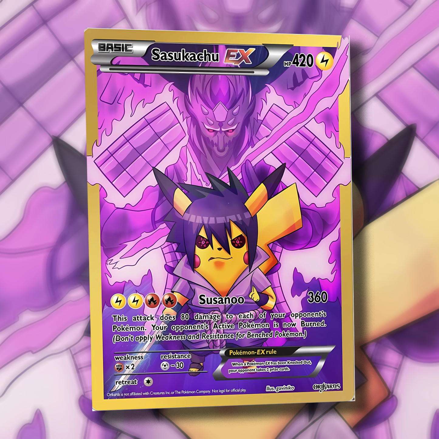 Derpy Venusaur Pokemon Card - Venusderp
