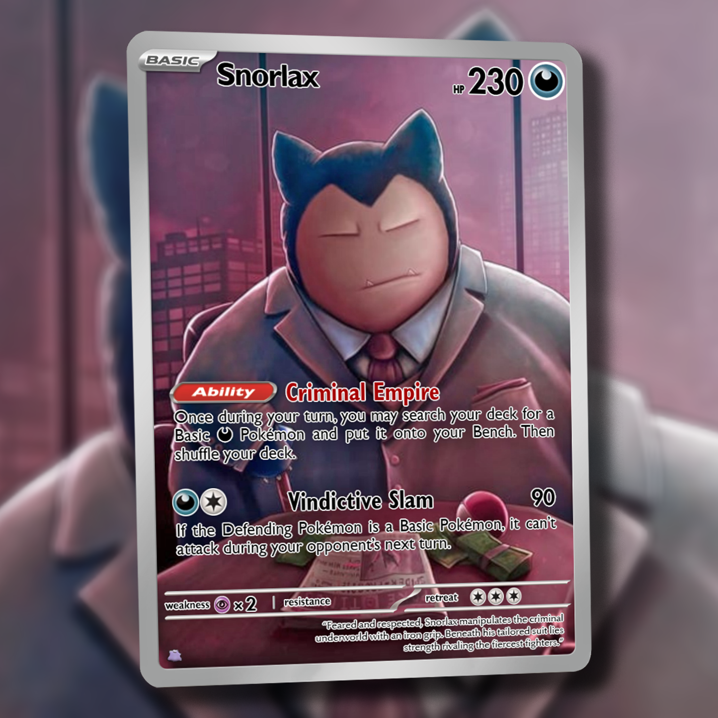 Derpy Venusaur Pokemon Card - Venusderp