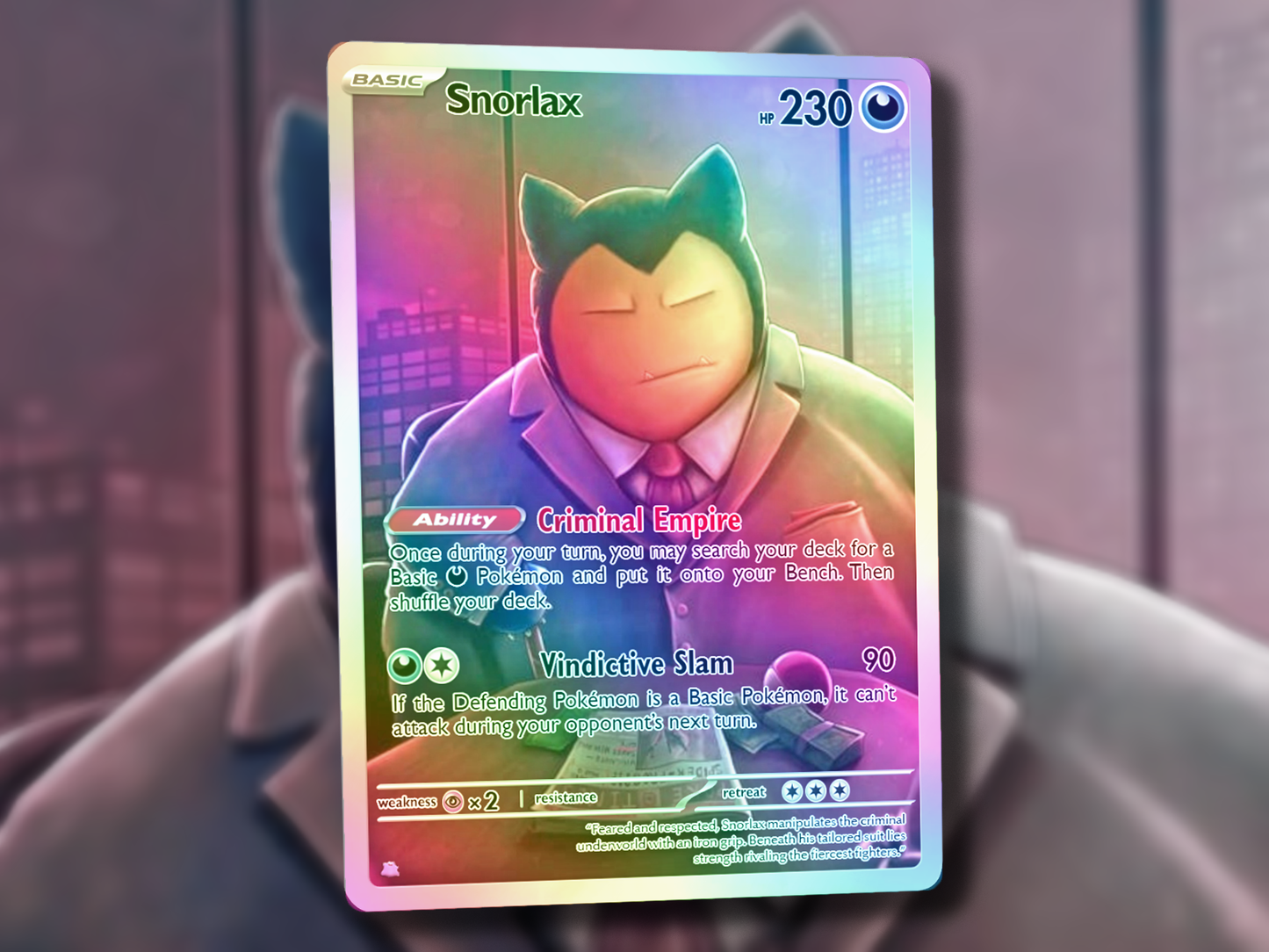 Derpy Venusaur Pokemon Card - Venusderp